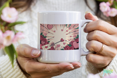 Comic Valentine Background Product Image 4