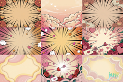 Comic Valentine Background Product Image 7