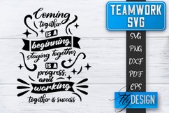 Teamwork SVG | Team Quotes SVG | Dream Team SVG | Leadership Product Image 1