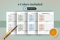 Communication Log | Call Tracker | Daily Call Log Product Image 3