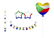 National, Patriotic Party Bundle. Comoros Product Image 4