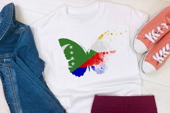 National Sublimation Art- Backgrounds Bundle. Comoros Product Image 2