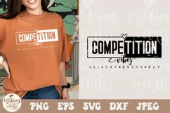 Competition vibes SVG PNG, Cheer Svg, Cheerleader Png Svg Product Image 2