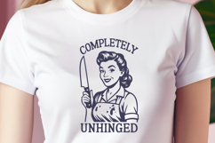 Snarky Housewife SVG Bundle | Funny Retro Woman SVG PNG Product Image 3
