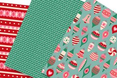 Christmas joy I digital paper pack, Christmas balls Product Image 4