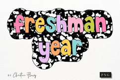 Composition Freshman Year PNG | Back To School PNG Product Image 1