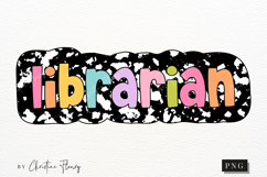 Librarian Composition School PNG | Back To School PNG Product Image 4