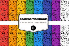 Composition Notebook Background Book Cover Wallpaper_1 Product Image 1