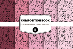 Composition Notebook Background Book Cover Wallpaper_11 Product Image 1
