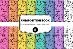 Composition Notebook Background Book Cover Wallpaper_6 Product Image 1