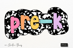 Composition Pre K PNG | Back To School PNG Product Image 1