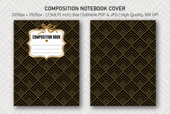Luxury Geometric Compostion Notebook Cover | Notebook Cover Product Image 1