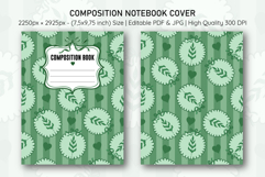 Fall Coquette Composition Notebook Cover | Notebook Cover Product Image 1