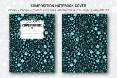Floral Compostion Notebook Cover | Notebook Cover Product Image 1