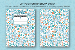 Floral Compostion Notebook Cover | Notebook Cover Product Image 1