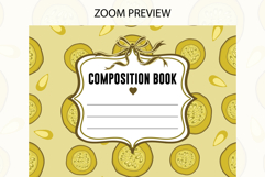 Pickle Compostion Notebook Cover | Notebook Cover Product Image 2