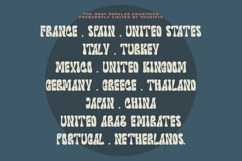 Compoun Nomeros Retro Psychedelic Groovy Display Product Image 3