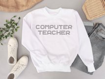 Technology teacher svg IT teacher svg Computer teacher svg Product Image 2