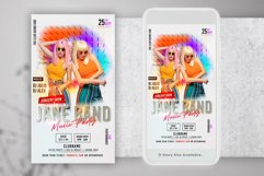 Concert &amp; Party Instagram Flyer - PSD Product Image 2