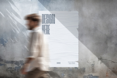 Concrete Wall Poster Mockup Product Image 2