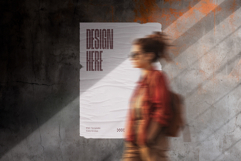 Concrete Wall Poster Mockup Product Image 4
