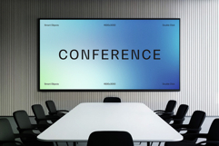 Conference Room Screen Mockup Product Image 2