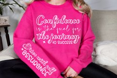Confidence Is The Fuel Sleeve SVG, Self Confidence SVG Product Image 2