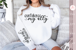 Confidence my ally Sleeve SVG Product Image 1