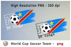 Congo National Soccer Team Flag. World Cup 2026 Product Image 1