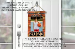 Basketball Class of 2023 Graduation Garden Flag Sublimation Product Image 3