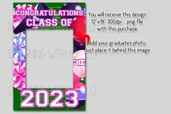 Cheerleader Class of 2023 Graduation Garden Flag Sublimation Product Image 2