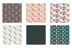 Coniferous Bouquet Digital Paper, Vector Patterns Product Image 3