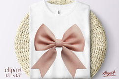 Simple vintage coquette bow tie clipart, retro clipart PNG Product Image 1