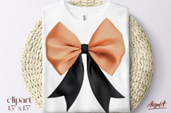 3D vintage coquette bow tie clipart, retro clipart PNG Product Image 1