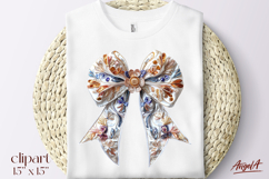 Lace vintage coquette bow tie clipart, 3d retro clipart PNG Product Image 1