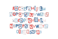 Constitutional Cut Outs Too Color Font Product Image 3
