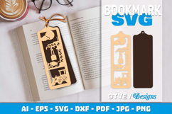 Construction Bookmark Paper Cut Product Image 1