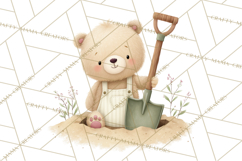 Construction Animals Clipart, Cute Critters, PNG Clip Art Product Image 2