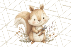 Construction Animals Clipart, Cute Critters, PNG Clip Art Product Image 4