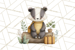 Construction Animals Clipart, Cute Critters, PNG Clip Art Product Image 4