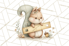 Construction Animals Clipart, Cute Critters, PNG Clip Art Product Image 4