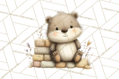 Construction Animals Clipart, Cute Critters, PNG Clip Art Product Image 3