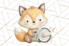 Construction Animals Clipart, Cute Critters, PNG Clip Art Product Image 5