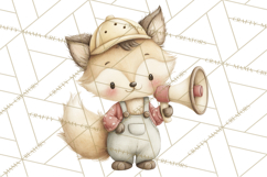 Construction Animals Clipart, Cute Critters, PNG Clip Art Product Image 2