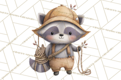 Construction Animals Clipart, Cute Critters, PNG Clip Art Product Image 3