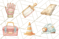 Construction Animals Clipart, Cute Critters, PNG Clip Art Product Image 2