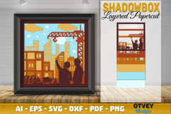 Construction Scene 3D Shadow Box Layered Papercut BUNDLES Product Image 6