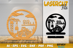 Stand Construction Scene Lasercut BUNDLES Product Image 4