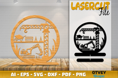 Stand Construction Scene Lasercut BUNDLES Product Image 5