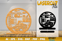 Stand Construction Scene Lasercut BUNDLES Product Image 9